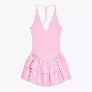 Zara Pink Mini Dress